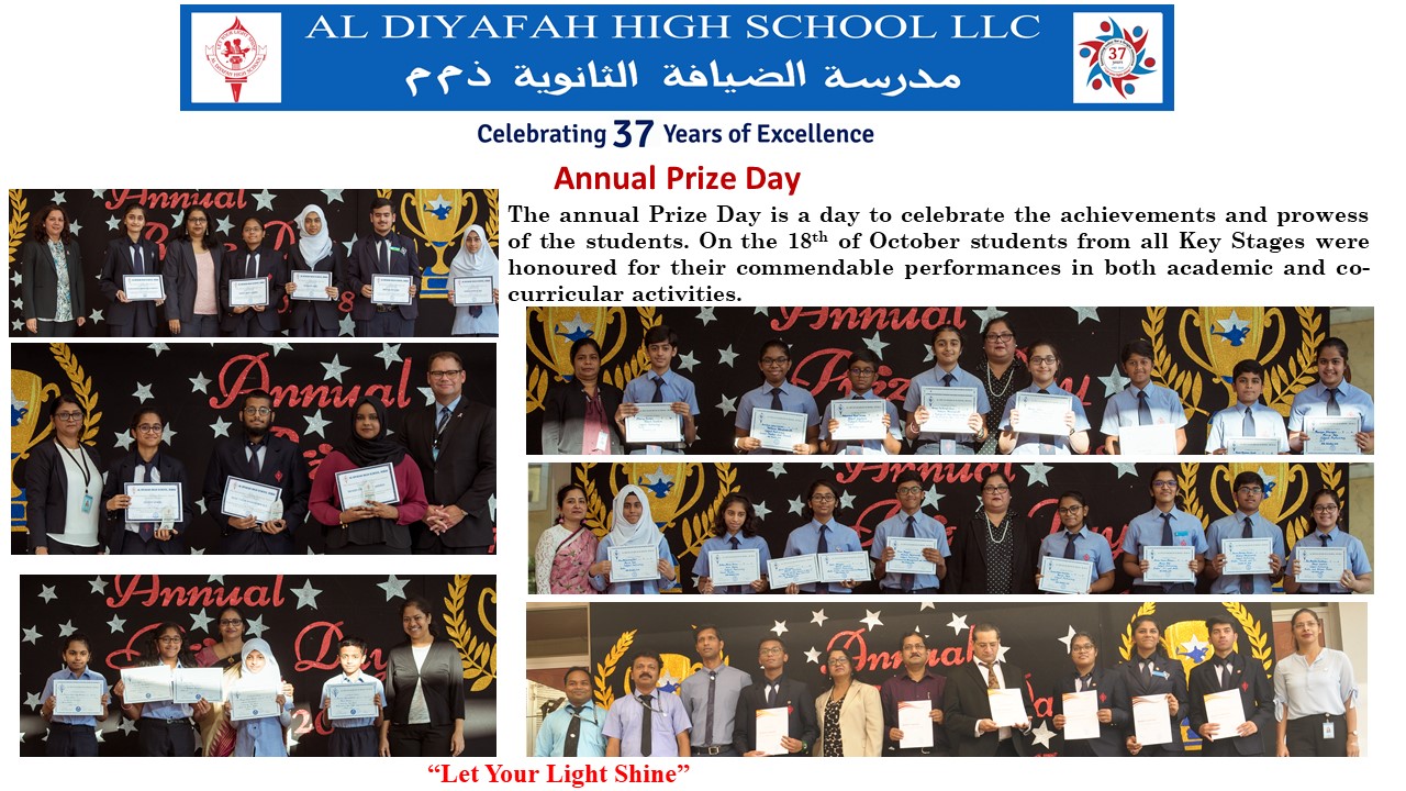 Al Diyafah High School Llc National Curriculum Of England In